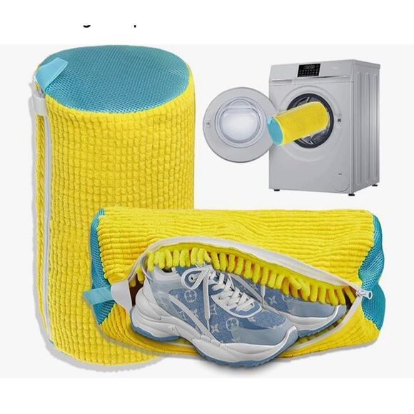 9450 Shoe Washing Machine Bag Laundry Washer & Dryer Reusable Set Of 2 Bags New - Picture 4 of 5